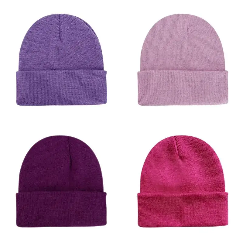 Custom knit embroidery logo sports ski cap skull knit winter hats knitting warm beanie hats for men and women