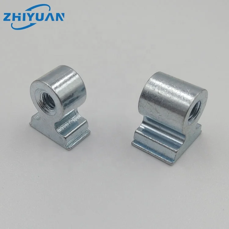 RAS-M3-7-6 Right Angle Clinch fasteners  Steel with zinc plated RAS nut