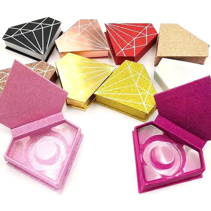 New Design Customized Box 15-20MM Mink Lashes 3D Mink Strip Eyelashes