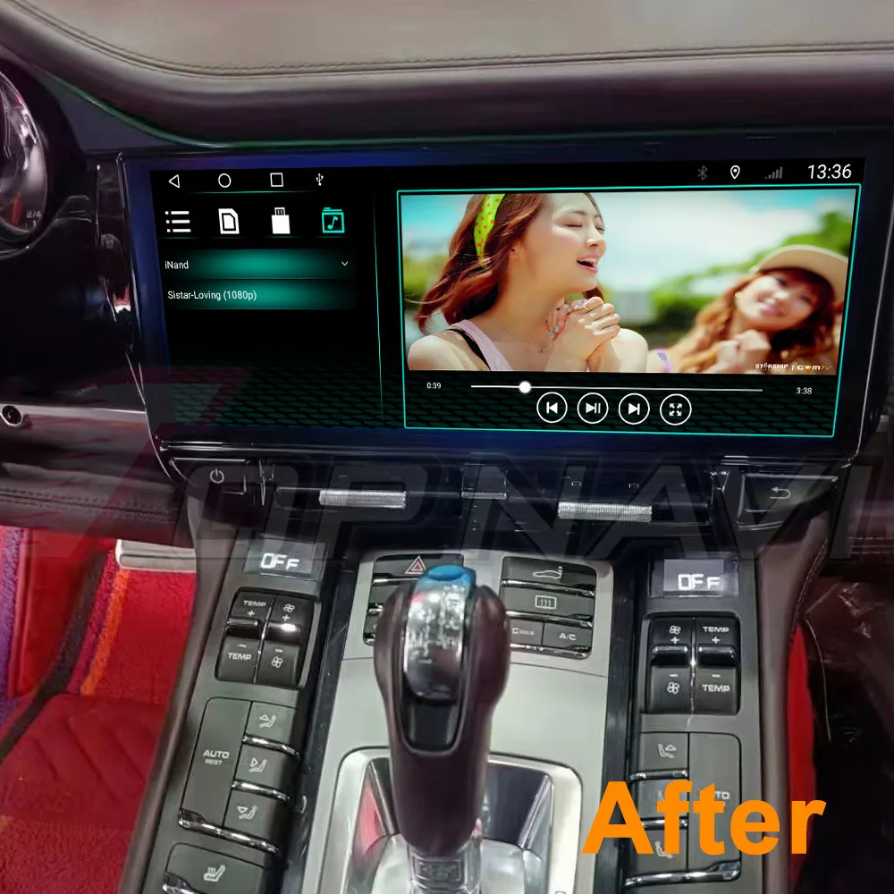 12.3 Inch  Android Auto Car Radio Radio Player For Porsche Panamera 2010 2011 2012 2013 2014 2015 2016 Mirror Link Car Video GPS