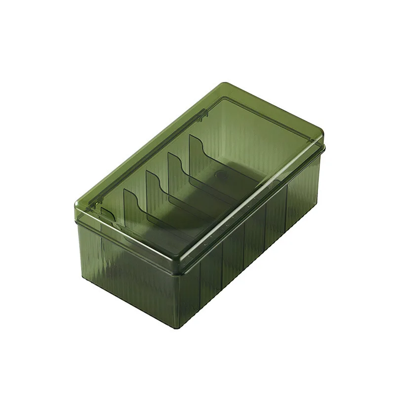 DAQIDO Transparent Storage Box Usb Data Cable Wire Power Earphone Organizer Gadget Packing Cubes Digital Charger Box