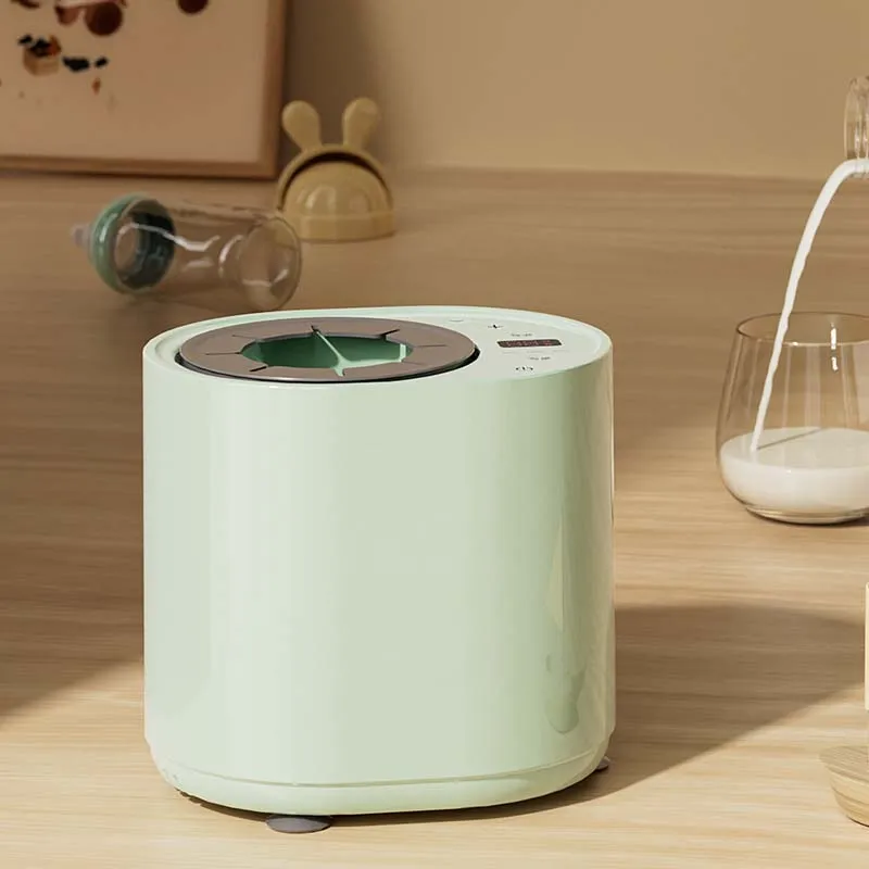 New ideas baby milk bottle Food grade silica gel portable rechargeable Rotary tea Electric baby bottle mixer Powder formula