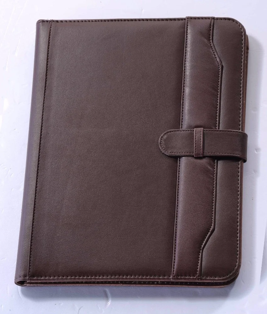 Кожаные тисненые чехлы-портфели размера a4