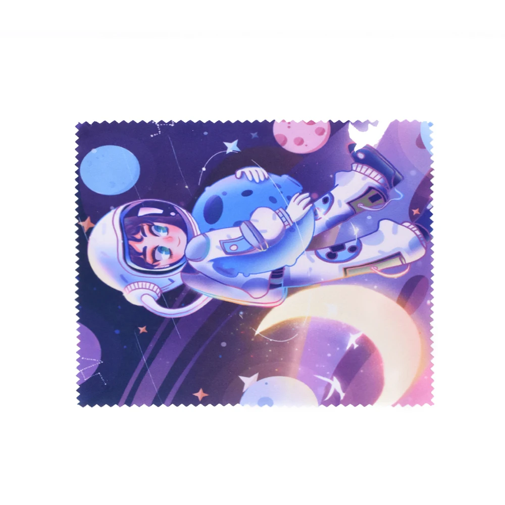 New Transfer Printed Fabric sun glasses pouch Microfiber Drawstring Glasses Bag Portable Custom Eco-friendly pouch for glasses