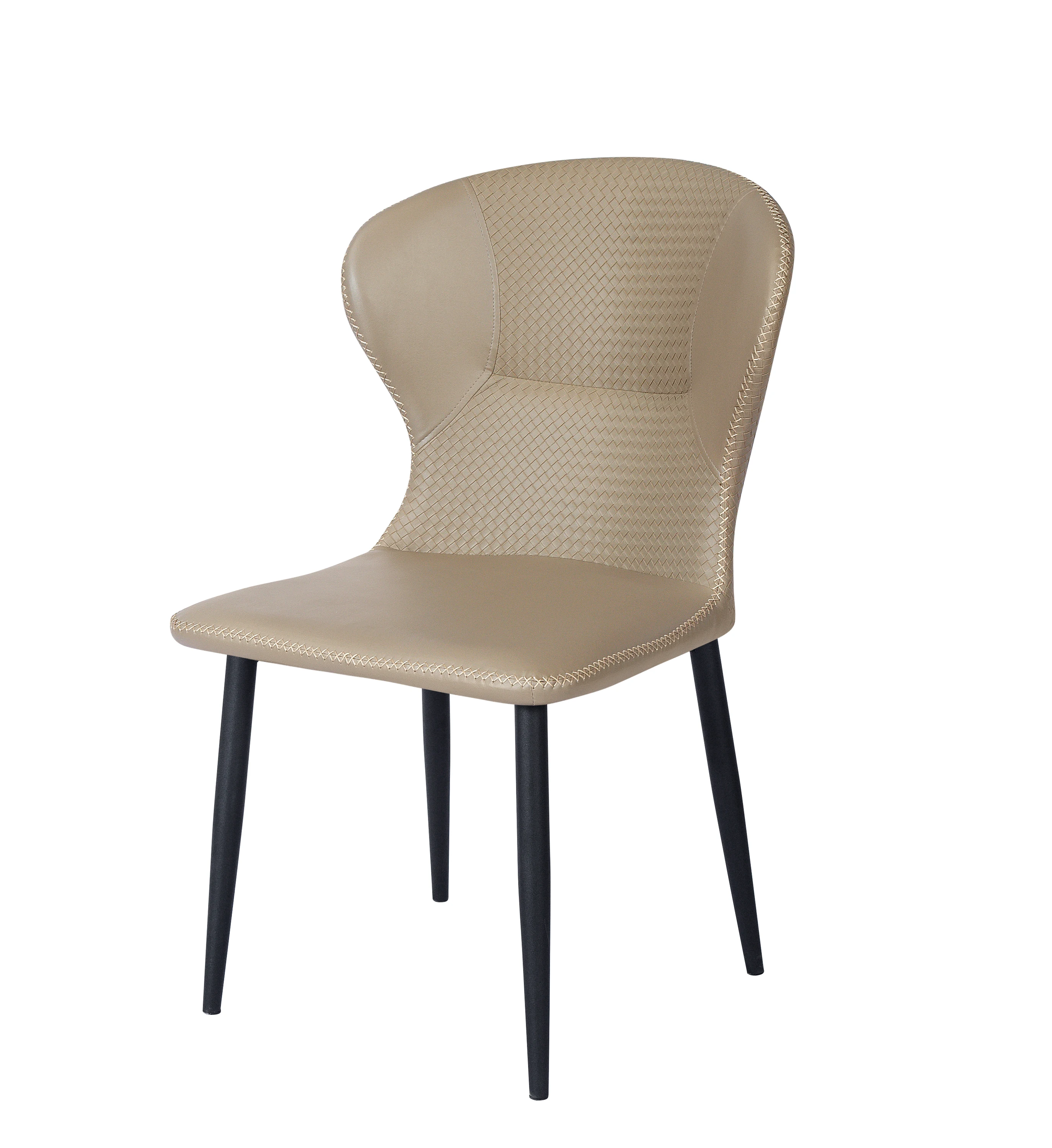 modern fashion low back black and gold rose furniture upholester kitchen chairs dining room chair white gold