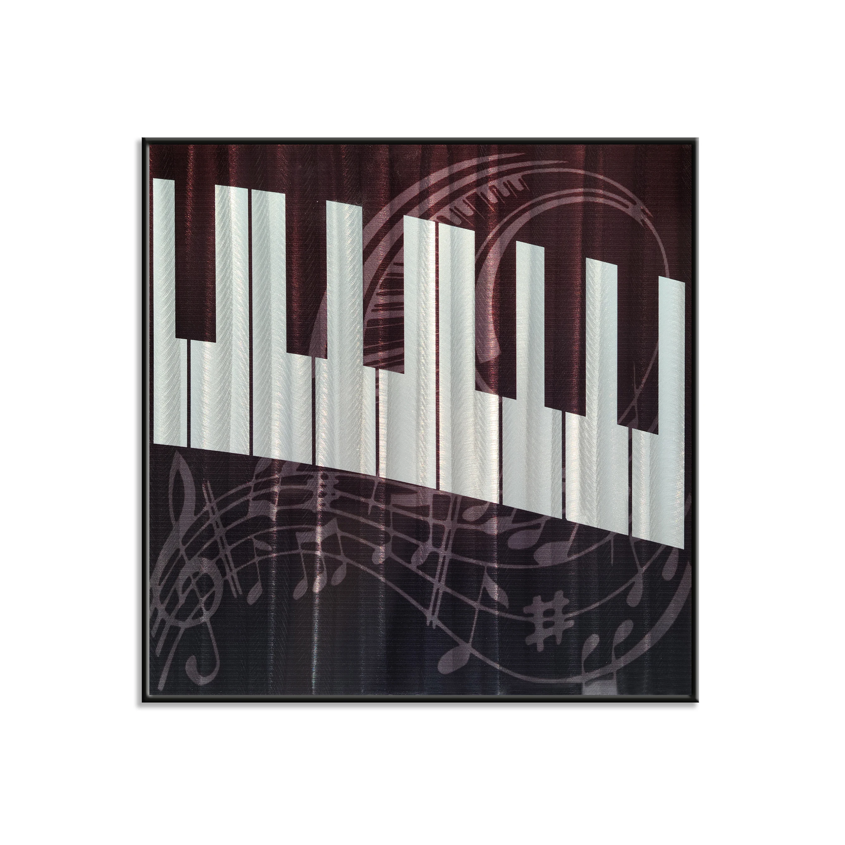 Wholesale Piano Metal Wall Art Decor Wall Art Metal Home Decoration