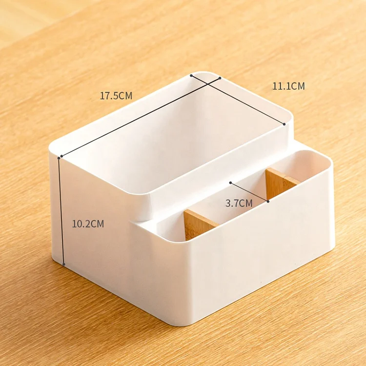 Amazon Home Kitchen Tissue Box Wooden Plastic Napkin Holders Multifunctional Tissue Tube Cosmetic Remote Control Storage Box