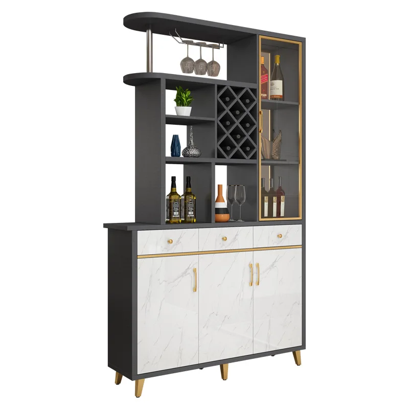 Factory wholesale light luxury minimalist living room wine cabinet screen decoration cabinet direct sales