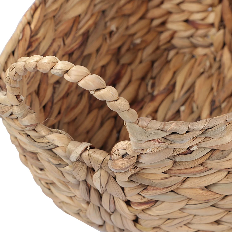 Горячая Распродажа, дешевая китайская корзина для морской травы, бытовая круглая корзина с Гиацинтом воды