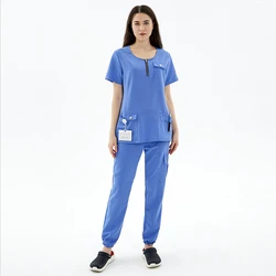 Factory Direct Sample Scrubs Suits Uniforms Design New Style Nurse Hospital Uniforms Scrubs Sets