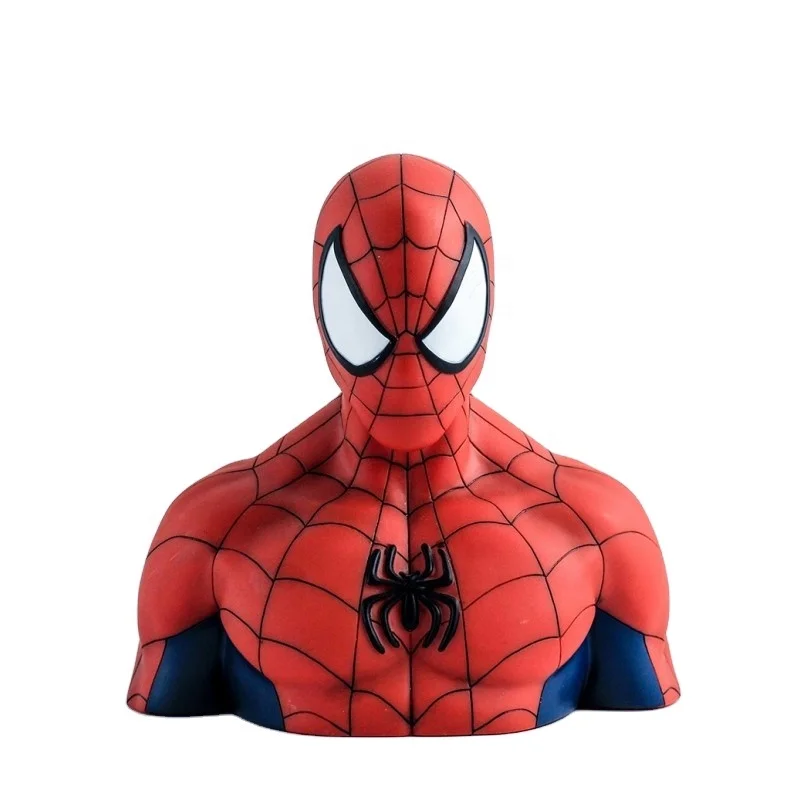 SPIDER MAN Marvel Piggy Money Bank Action Figure For Kids