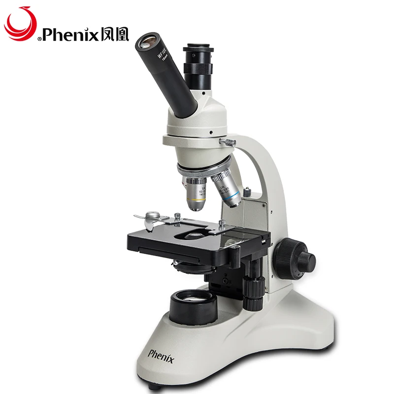 Phenix 5MP CMOS Camera 40X-1600X Compound Digital Biological Microscope for School Students