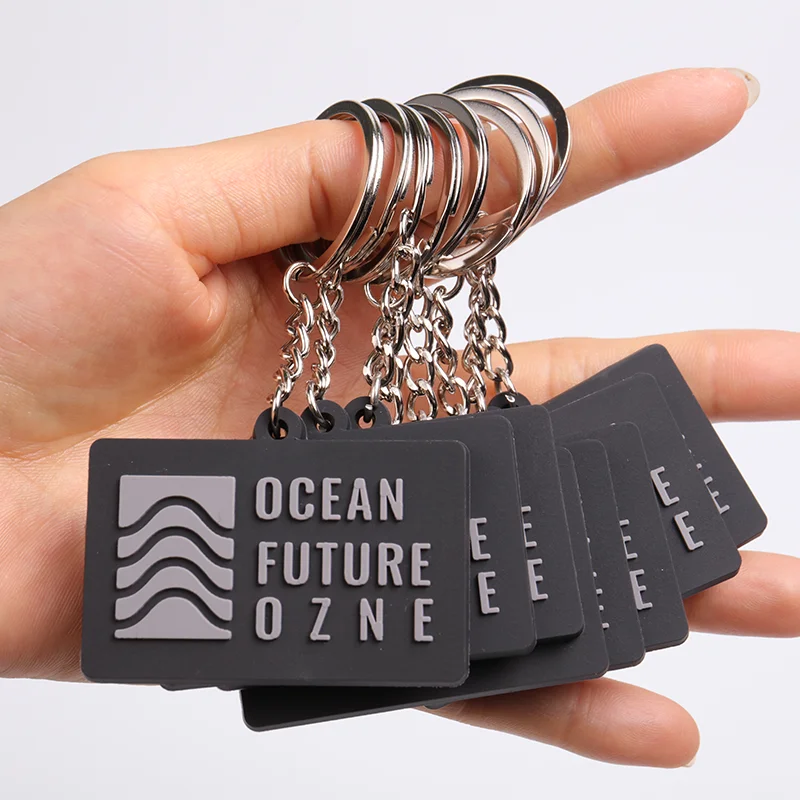 Custom Cute Bulk Cheap Price Keychains Soft PVC Silicone Key Chain With OEM Logo