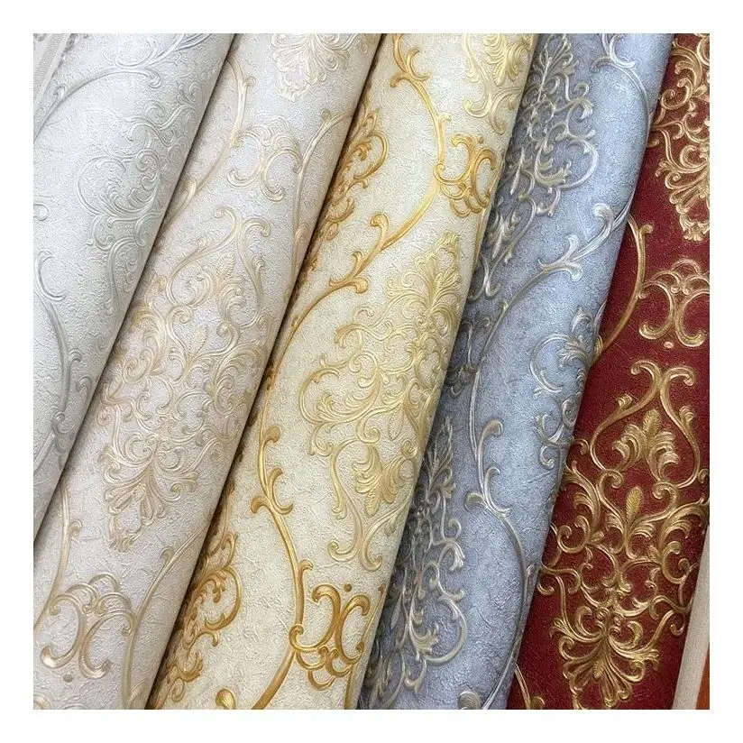 Beautiful scenery wallpapers 3d China style customized wallpaper with ready goods