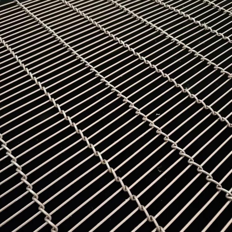 Food conveyor belt reflow welding anti-corrosion bilateral mesh belt metal conveyor belt