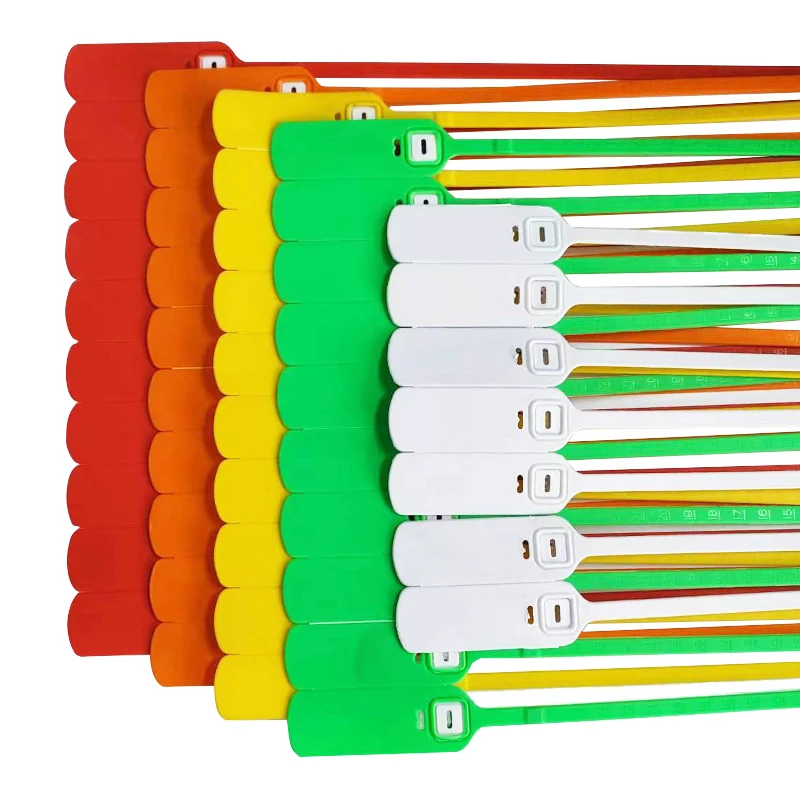plastic seals plastic container security seal cable tie and disposable plastic lock number of clothing