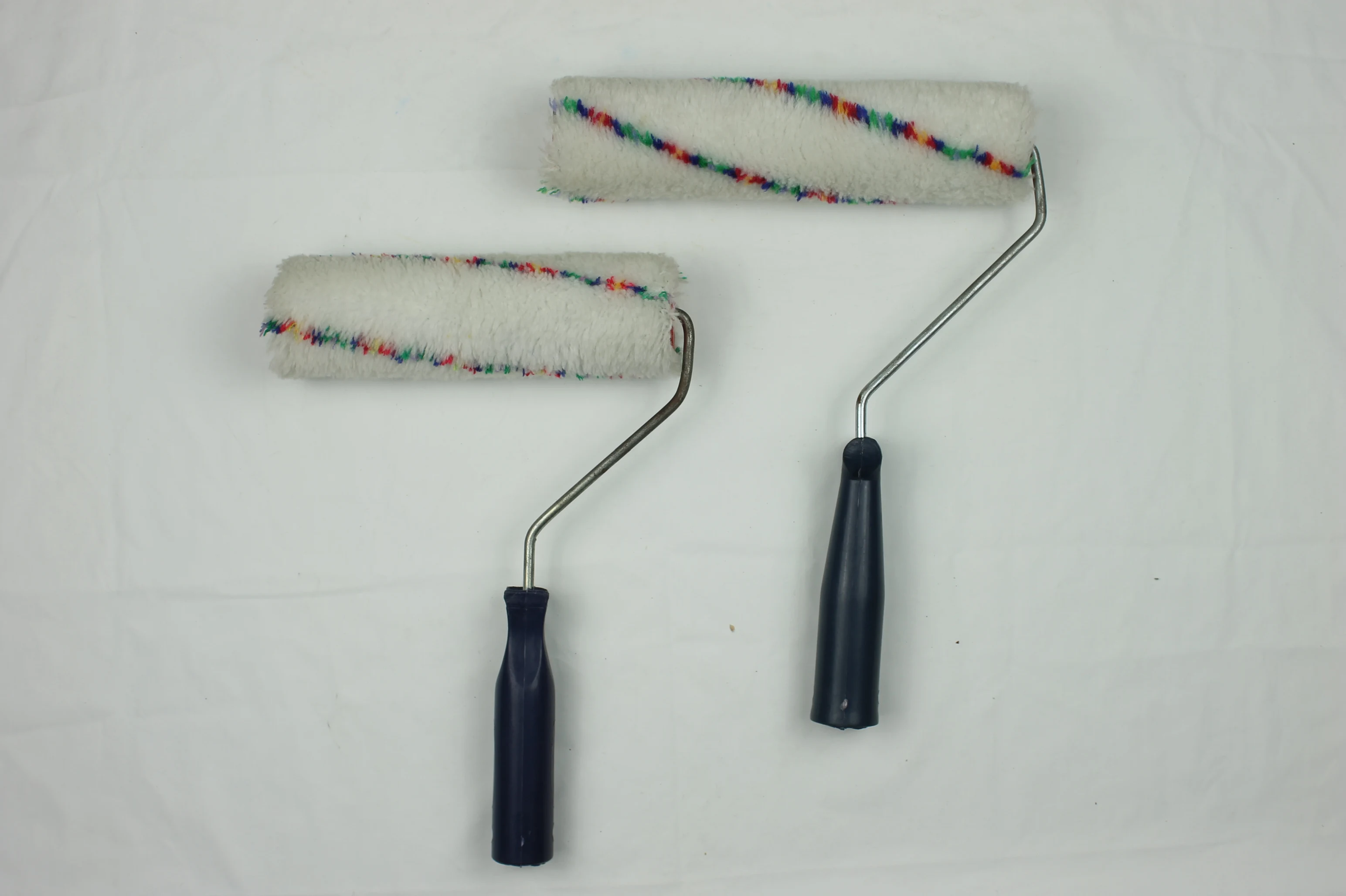 Factory Price Double Pattern 9 Inch Roller Brush Decorative Paint Roller Brush