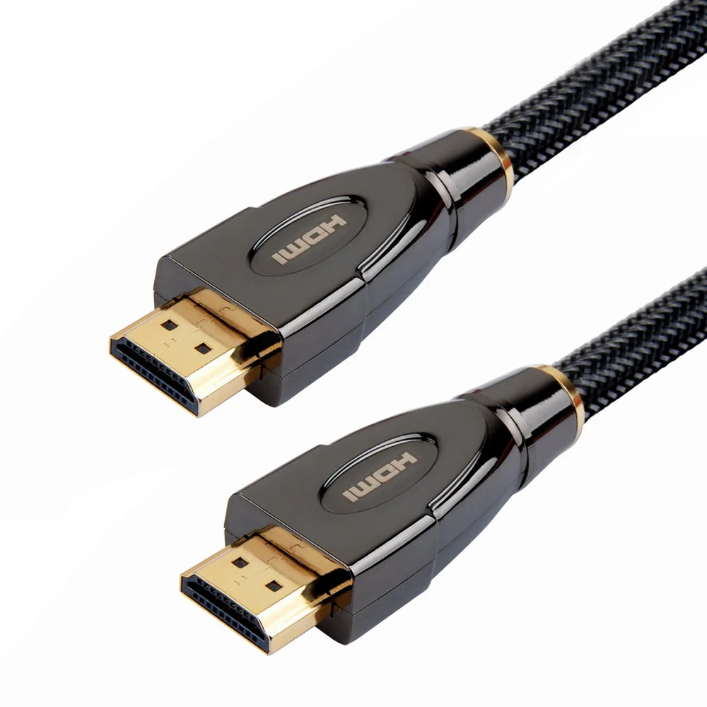 OEM Products Packaging Armored Metal HD Video 10K 48gbps 60hz Cord Cavo 10m 3m 25ft 15m 25m 5m 2m 1m 4K Cable A Hdmi 4 k