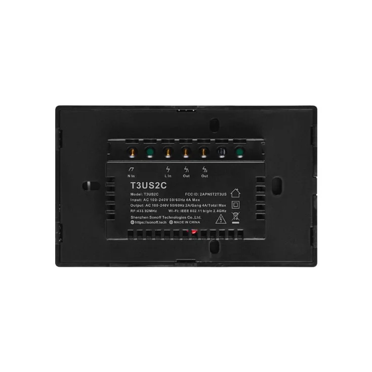 Sonoff T0 T1 T2 T3 Series 1 gang 2 gang 3 gang WiFi RF Smart Touch Wall Switch With EU US UK plug Standard
