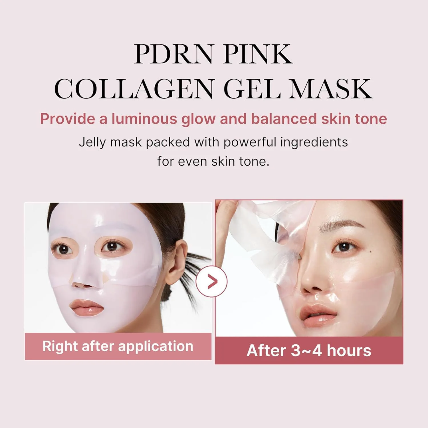 OEM Private Label Organic Cruelty Free Bio Collagen Mask Anti Wrinkle Day and Night Skin Care Hydrogel Pink Bio Mask