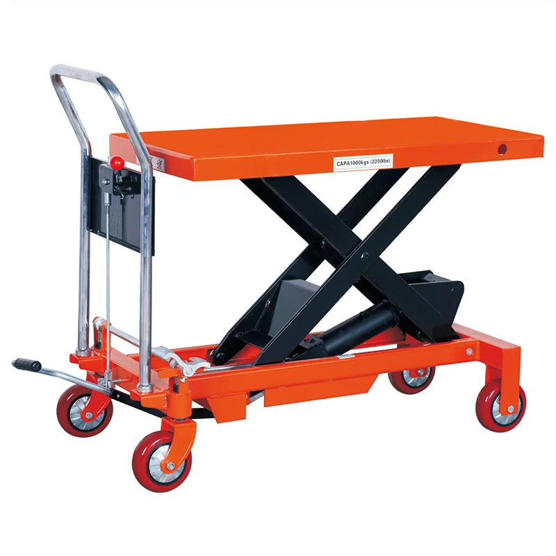 mechanical lift table scissor lift table 100kg 300kgsscissor lift table supplier