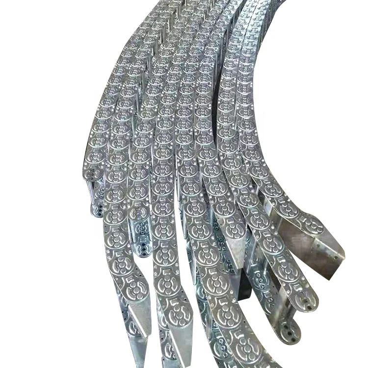 Bridge Type Drag Chain Flexible Cable Carrier Hose Carrier Track For Factory