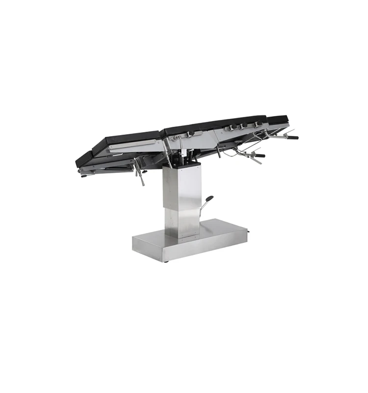 Manual Operation Table Gas Spring OT Table Hydraulic Operating Table Stainless Steel 304 for Surgery Medical Hospital