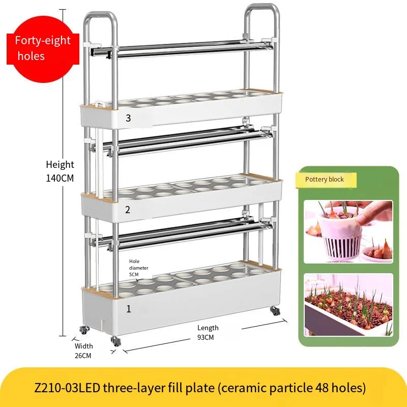 Automatic Home Garden Vertical Hydroponic System Complete Aquaponics Irrigation Farming Supplies Grow Vegetables in Pots
