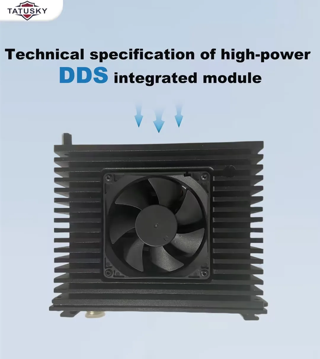 DDS High power integrated module 100W broadband amplifier with Alarm switch over-temperature alarm autel anti fpv drone