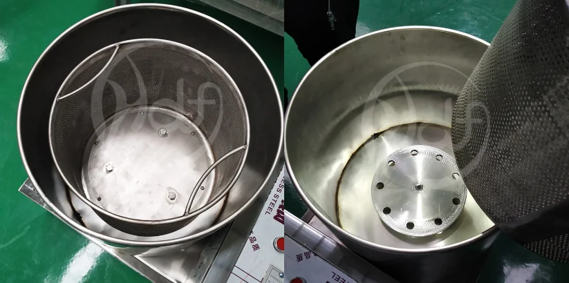 Замороженных картофеля фри в горячей продаже деоилер центробежный обезжиривание воды удаление