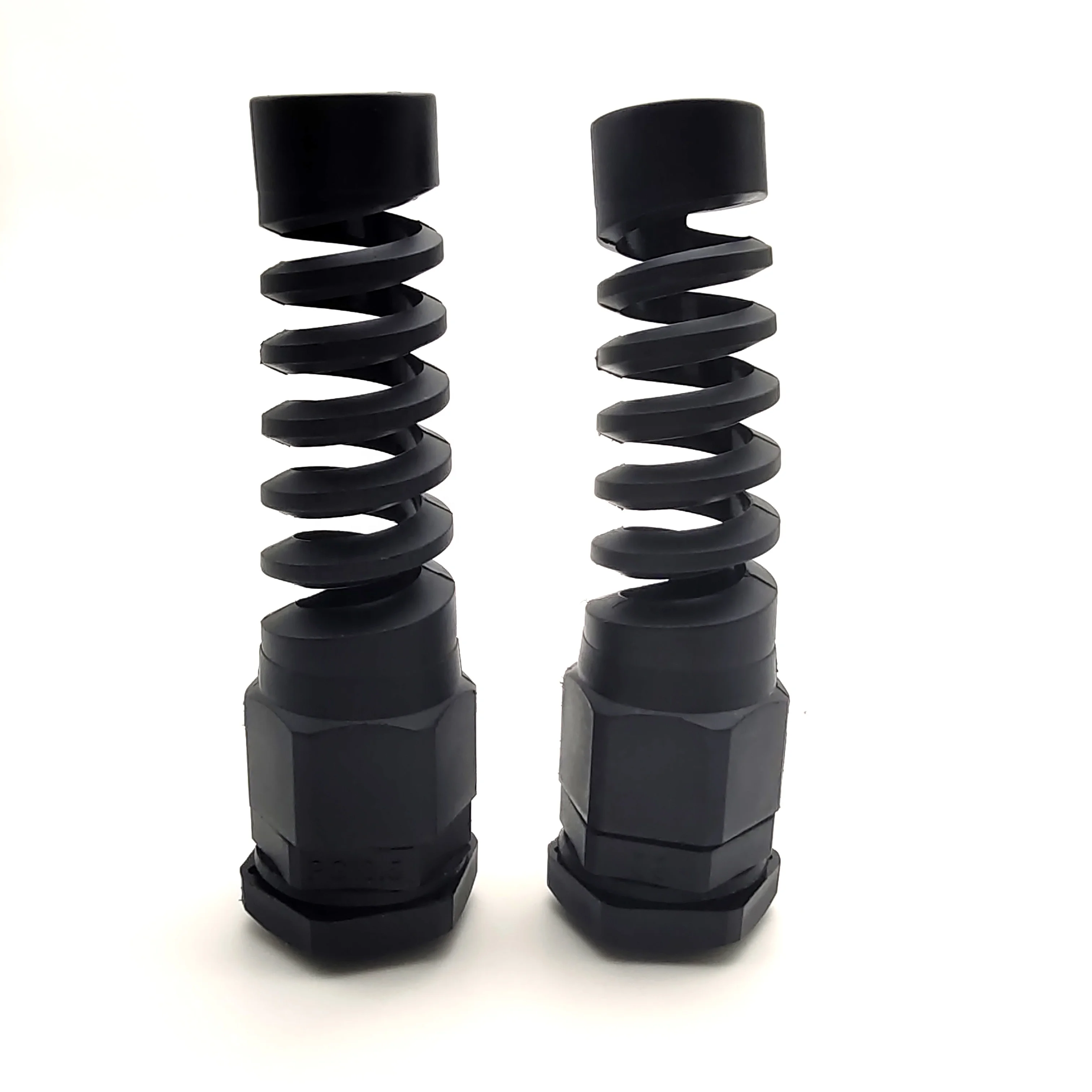 PG16 anti-bending cable connector IP68 spring waterproof connector