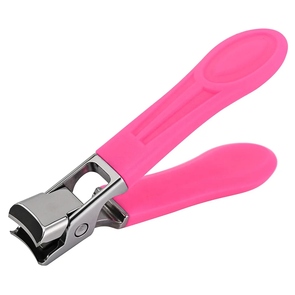 Custom Logo 420J2 Stainless Steel Thick Toe Manicure Nail Clippers with Sleeve Design