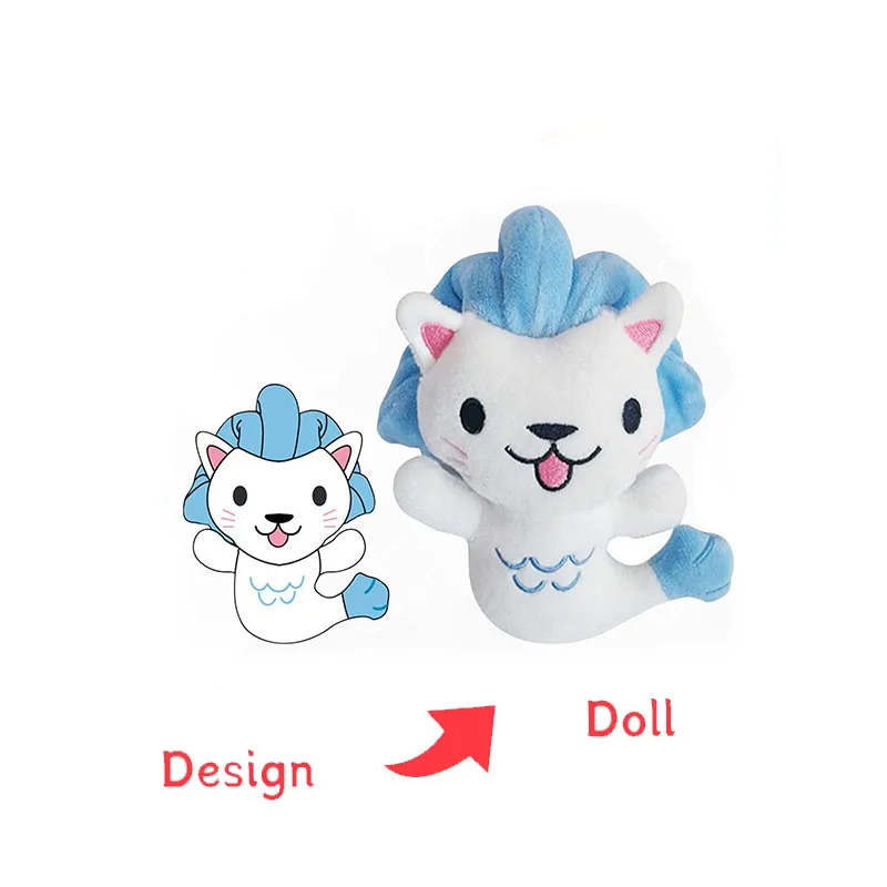 Goldendoodle Horror Plush Monkey Neon Mascara Owl Soft Toy Peluche Kpop Magnet Pompom Potato Rabbit Sample Uterus Plushie Bale