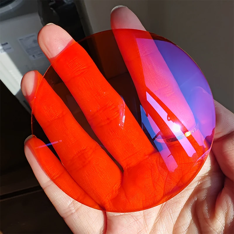 8009 99% blue block lens Orange Red CR39  Anti Blue Cut Lens 99.9% 100% Blue Light Blocking optical lenses