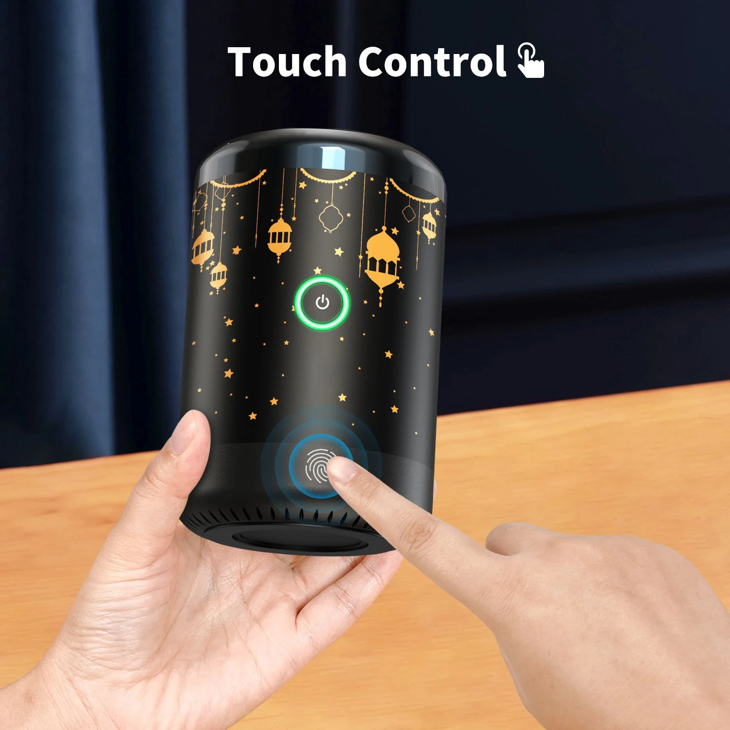 56H  Home Decor Oud LED USB  Mini Portable Electric Coal Bakhoor Burner Incense Car Air Refreshner