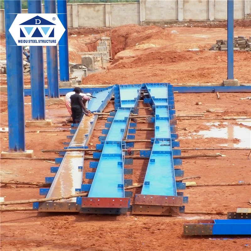 
Light steel fabricated framework 