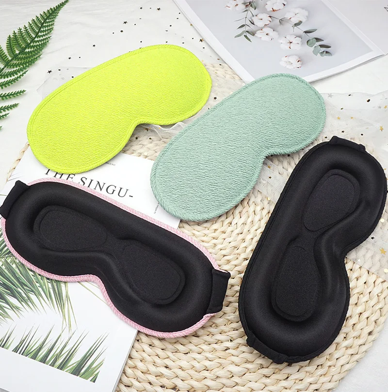 Hot Sale sleeping Leica 3D eye mask travel sleep eye mask texture sleep eye mask