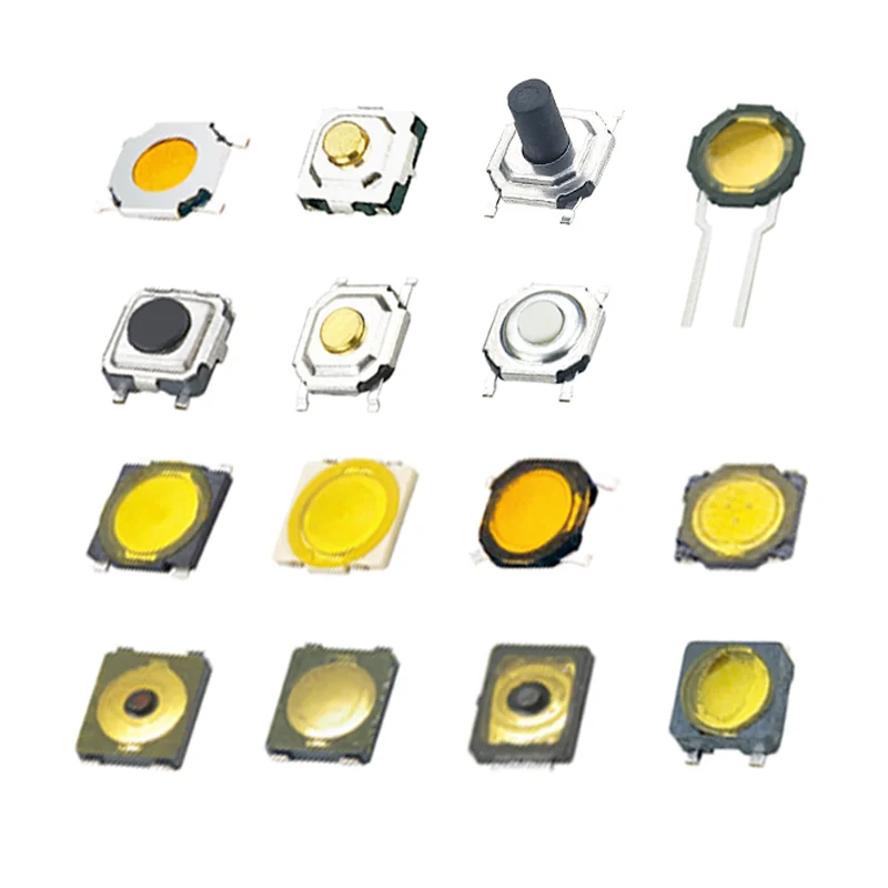 7X7 250gf micro action 6 pin smd smt tact switch