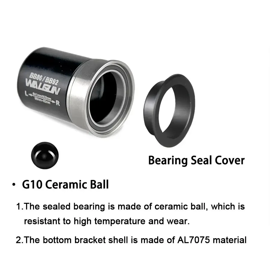 Mountain bike Road Bicycle PF41DUB Bottom Bracket Sealed Bearing BSA BB86/BB92 DUB Ceramic Palin Bottom Bracket
