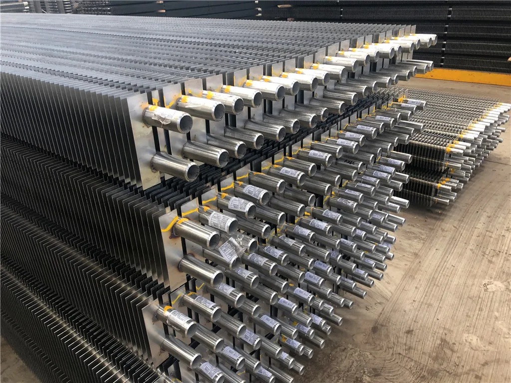 Gas Water Heater Part Steel Exchanger Spiral Finned Tube