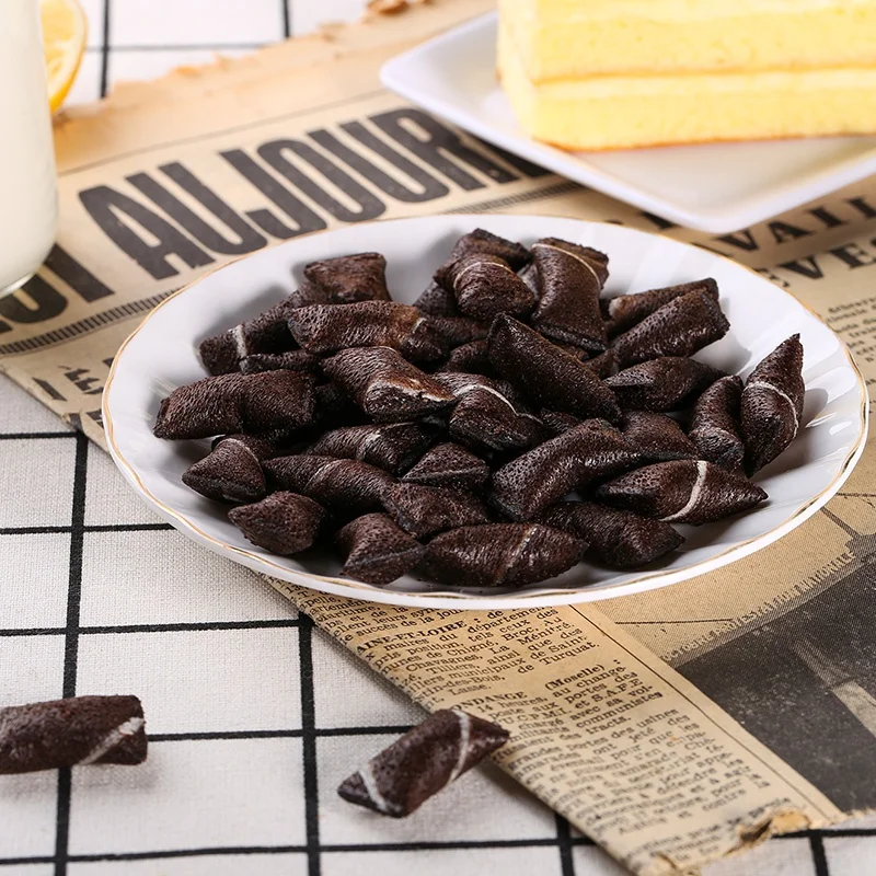 OEM Wafer Roll And Wafer Bites Exotic Snacks Set Sandwich Crispy Biscuit Cookies