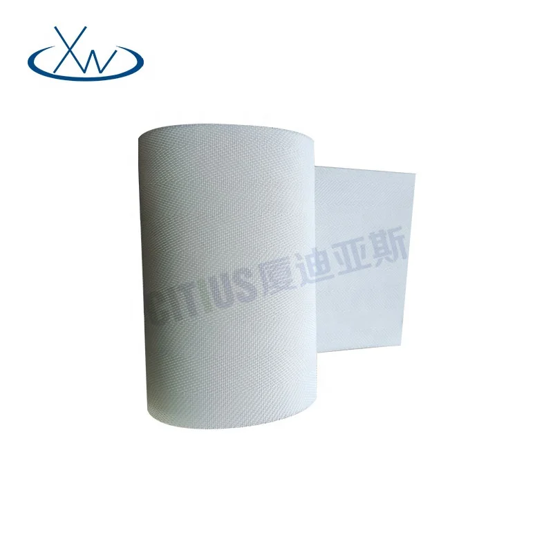 Полиэфир фильтр для торта легко снимается с муниципальной очистки сточных вод, бумажная ткань для фильтрации химической воды