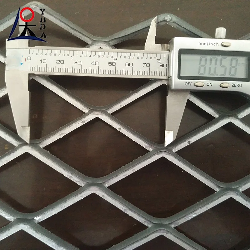 Изготовленный на заказ расширение декоративный потолочный глушитель вентиляционный проволочный сетчатый Алмазный алюминиевый расширенный металлический