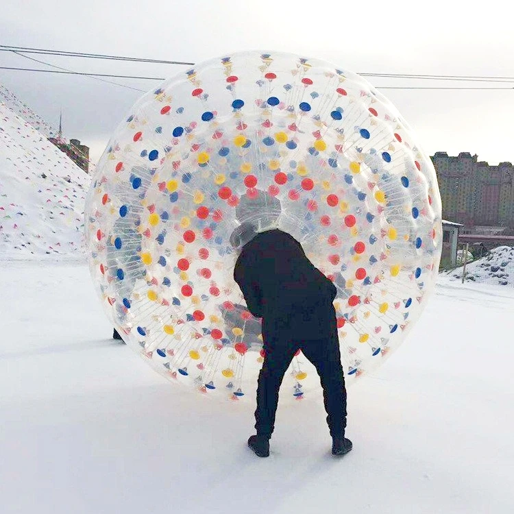 Snow Field Grass Ball Inflatable Roller Collision Space Entertainment Facilities