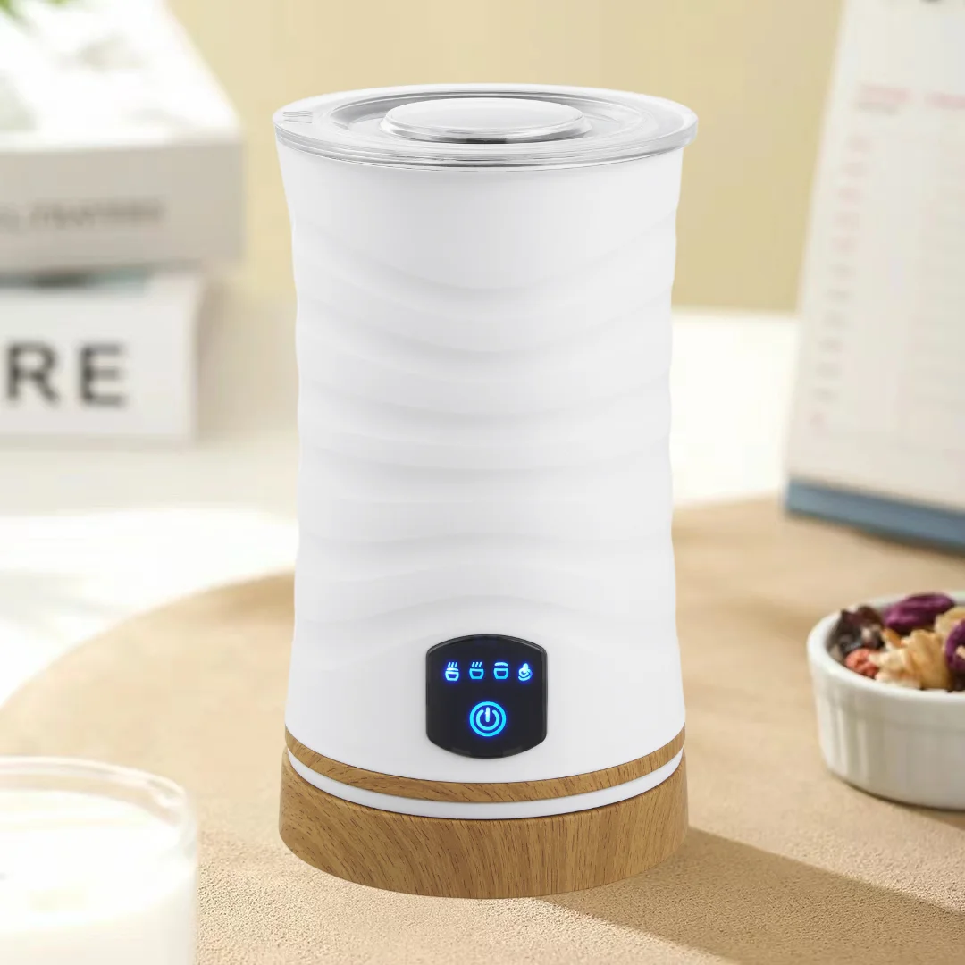 350ml Milk Warmer Milk Frother, Auto Shut-Off Milk Frother for Coffee, Hot Chocolate, Cappuccino