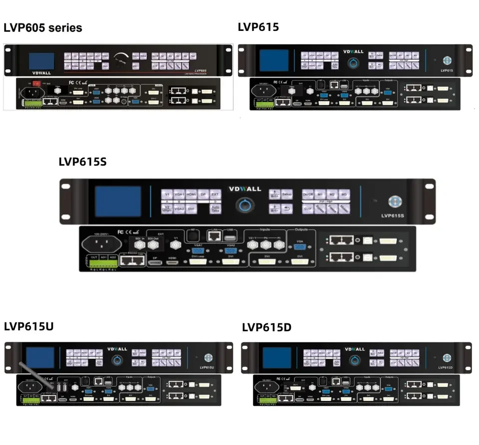 Indoor LED TV Screen Display With Nova star Sending Card 328 208 Receiving Card 110-230 Volts Power Supply