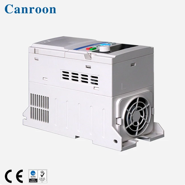 Mini VFD Inverter Manufacturer Supply 1HP 0.75KW Three or Single Phase 220 230V Air Cooling with Fan Contr