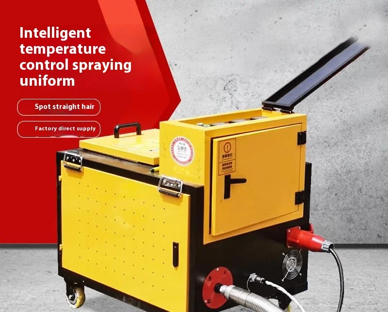 Waterproof construction non-cured hot-rubber asphalt waterproofing coating spraying machine for flat roofs and road