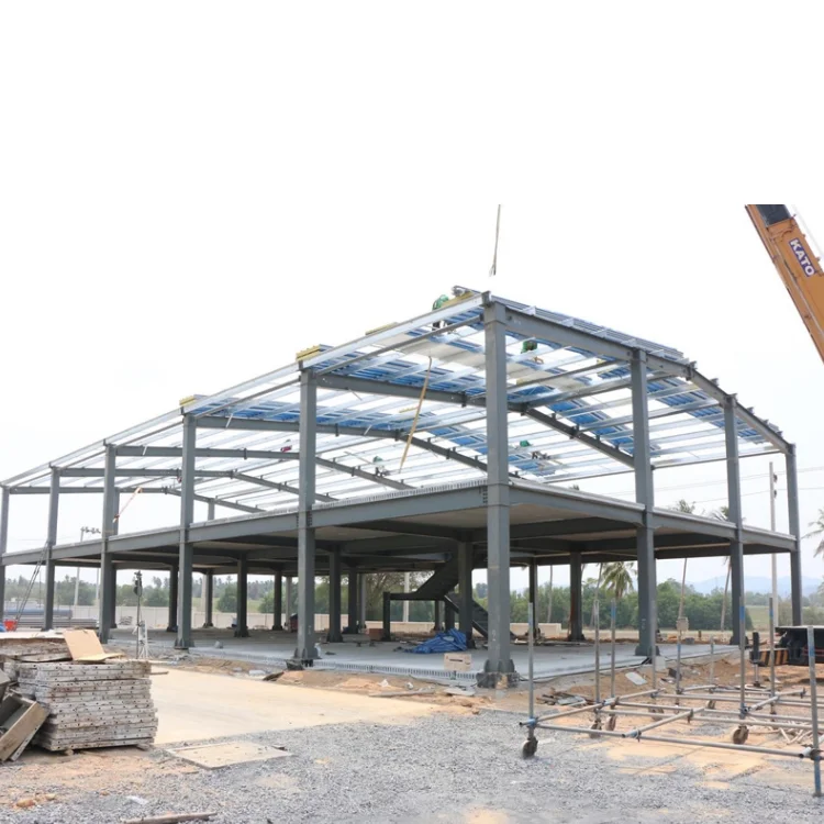 Customized Steel Structure Farm Shed Prefab Metal Building Prefabricated Pole Barn Kits