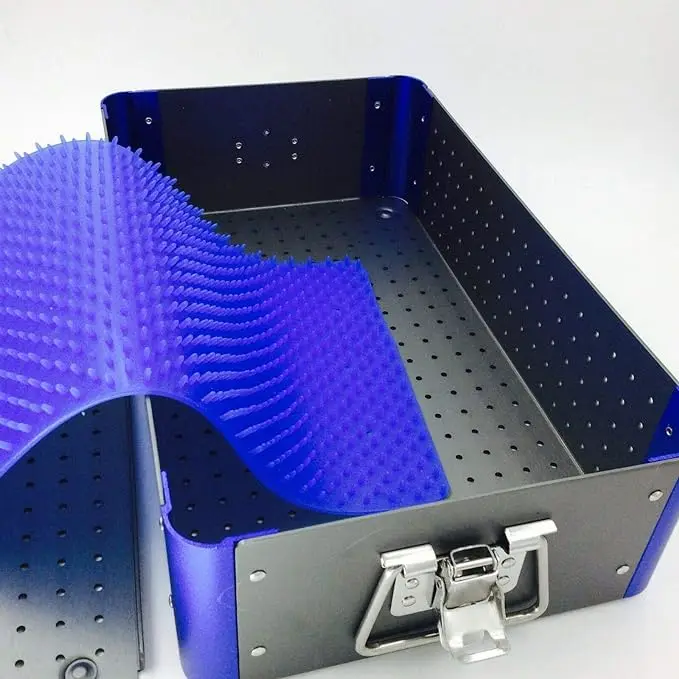 Stainless steel sterilization box silicone ophthalmic